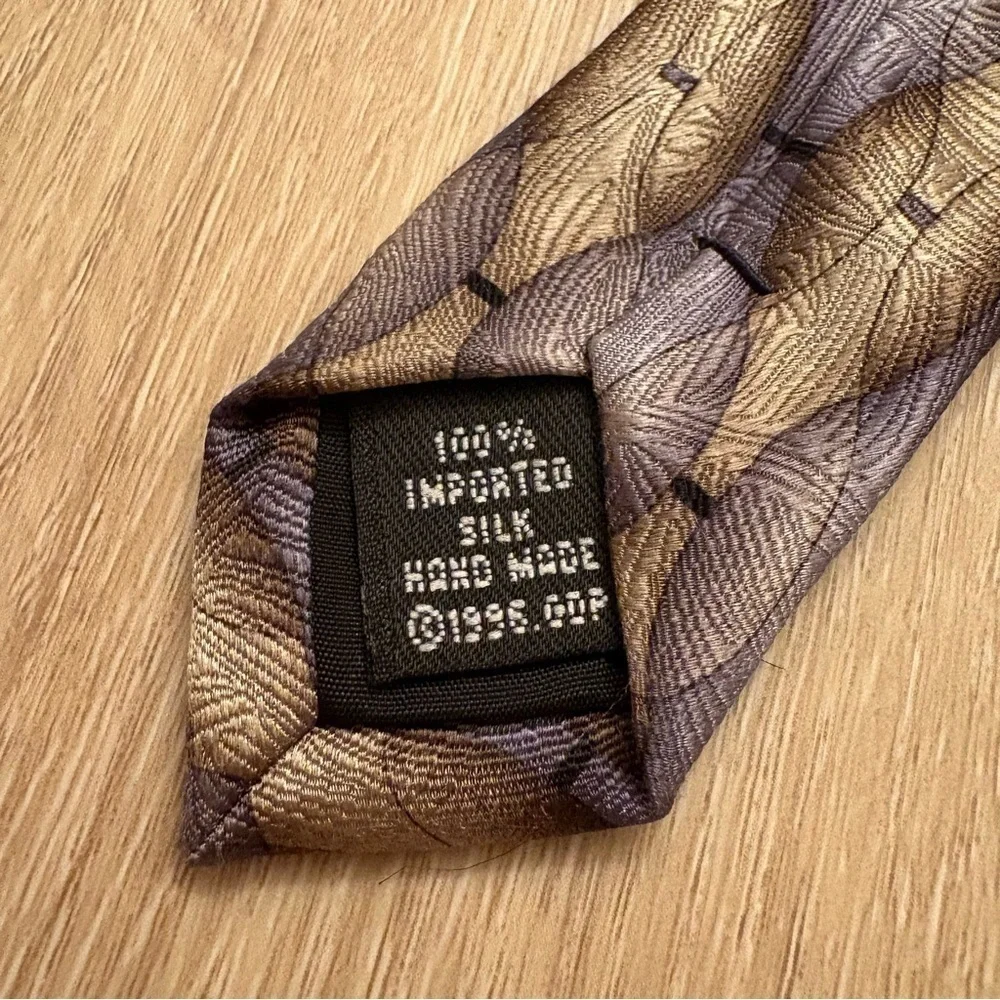 Grateful Dead Men's Tie Extra Large 65” Long Neutral Tones